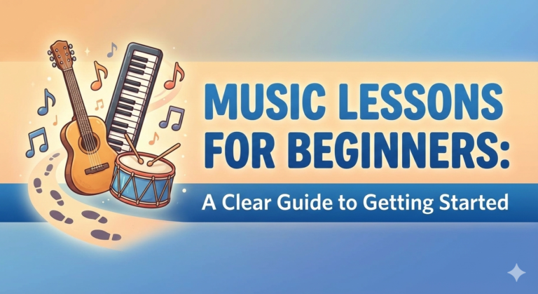 Music lessons guide for beginners